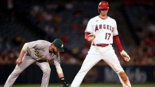 【MLB】相手の肩ポンポン　大谷翔平、二盗後の振る舞いに米メディア「最も礼儀正しい盗塁」