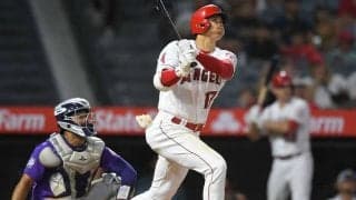 【MLB】37号の大谷翔平、普段より少し派手な“バット投げ映像”に米興奮「表情かっこいい」