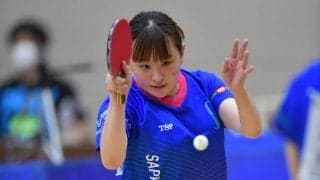 コロナ禍で臨む学生卓球最後の1年　女子2冠の札幌大・須藤「絶対に後悔はしたくない」＜北海道推薦選手選考参考大会＞