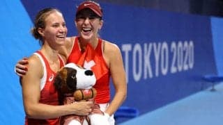 「この夢が終わって欲しくない」女子ダブルス決勝に臨むチェコとスイスチーム［東京オリンピック］