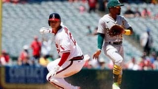 【MLB】大谷翔平、敵野手に“絡まれた”塁上の1コマに米注目「ショウヘイはみんなの友達だ」