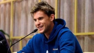 手首の怪我からリハビリ中のティーム、全米オープンのタイトル防衛は間に合うのか