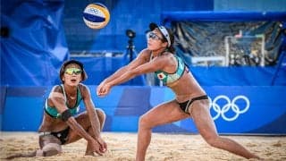 ビーチバレーボール女子　石井/村上組はスペイン代表に敗れ17位タイで大会終了