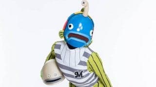 ロッテ謎の魚、千葉の朝に“美声”響かせる　3日のテレビ番組に出演、生歌を披露