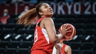 アメリカ戦で存在感を発揮したオコエ桃仁花「自分のバスケを取り戻すことができた」