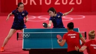 【五輪卓球】日本女子団体、石川佳純/平野美宇ペアでまず1勝　平野は今大会初出場