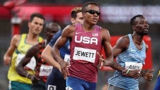 陸上で「美しい光景」　転倒した2人が握手＆並走ゴール、SNS感動「良いもの見た」