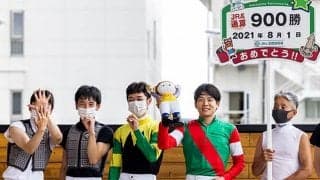 三浦皇成騎手がJRA通算900勝、初重賞の地でもある函館に「何かご縁があるのかな」