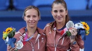 ベンチッチ、単複で2つのメダルを獲得し笑顔「一人で戦っていると感じなかった」[東京オリンピック]