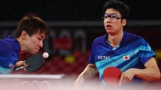 【五輪卓球】水谷「非常に良い入り」　日本男子、女子に続くオールストレート勝ちで8強入り