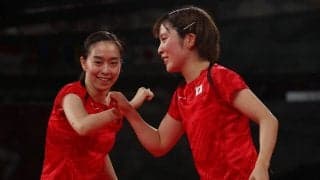 【五輪卓球】平野「自信を持ってプレーできた」　日本女子、難敵にストレート勝ちで4強入り