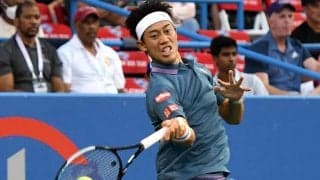錦織圭、東京オリンピックから中3日の試合も世界68位にストレート勝利で2回戦進出[シティ・オープン]