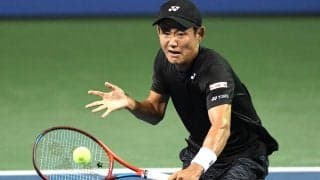 西岡良仁、オリンピック後初の実戦は途中棄権「足の力が抜けるような感じ」[シティ・オープン]