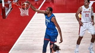 男子アメリカ代表がスペイン代表との激戦を制し、準決勝進出／東京オリンピック