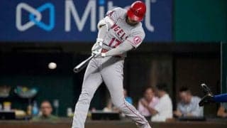 【MLB】大谷翔平、6試合ぶりマルチでシーズン100安打　弾丸二塁打＆快足内野安打で復調の兆し