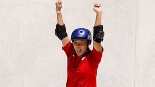 19歳四十住さくら、金メダルに歓喜の涙「めちゃ嬉しい」「後悔ないくらい練習してきたので」