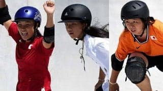 快挙のスケボー日本勢　難読「四十住」「開心那」「碧優」にSNS苦戦「1人も読めない」