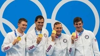 「THANK YOU,TOKYO」　帰国の米金メダリストが感謝の横断幕「美しい大会となった」