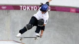 四十住さくらが金メダルに咲く　開心那は銀メダル獲得【スケートボード・パーク女子】