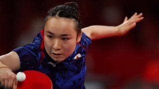 【五輪卓球】伊藤美誠、2000年生まれの“黄金世代対決”で苦杯　日本女子、0勝2敗と追い込まれる