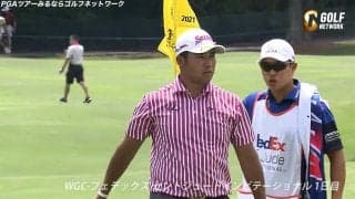 【動画】松山英樹、13番では約5mのパットを沈めバーディ！