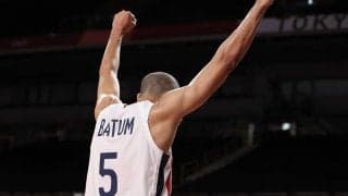 準決勝で劇的ブロックを決めたフランスのバトゥーム「いつもこのプレーを夢見ていた」