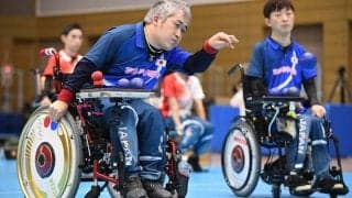 「自覚と誇りを持ち、チーム一丸で」ボッチャ日本代表、壮行試合でメダル獲得へ思い新たに