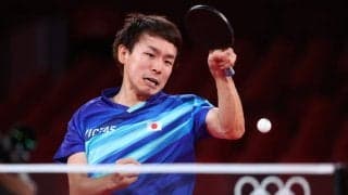 卓球日本男子、銅メダル王手も3番で丹羽孝希“らしさ”出せず　試合は4番へ＜東京五輪団体戦＞