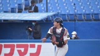  [硬式野球] 〜試練を与えられた春。ここからが勝負〜14日間連続インタビュー第６日目・廣岡隆成捕手
