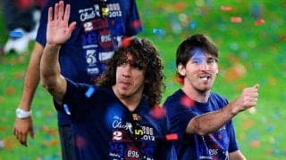 プジョル氏がバルセロナ退団のメッシに思いを述べる 「感謝しきれない」