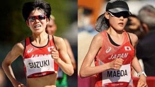 19位鈴木「苦しいレース」　33位前田「1年延期で調整難しかった」　3選手がレース回想