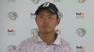 木下稜介、4アンダーのラウンドに「しっかりスコアを伸ばすことができて良かった」