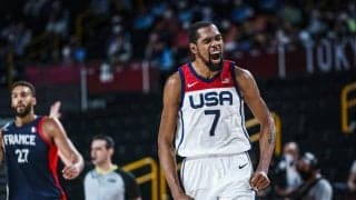 アメリカが五輪4連覇達成！　フランスの追撃振り切り、5点差勝利で金メダル獲得／東京オリンピック
