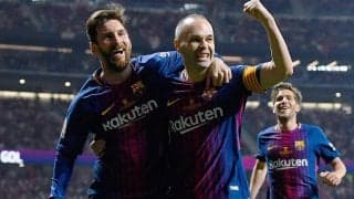 「幸運を祈る」盟友・メッシのバルサ退団にイニエスタがメッセージ「君と、君の家族の幸せを願っている」