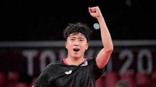 卓球で銅逃した韓国選手「日本チームおめでとう」　日本語で祝福ツイートが話題