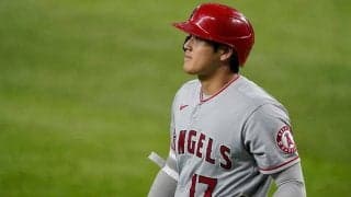 【MLB】大谷翔平、代打で空振り三振　勝ち越し機の登場に敵地熱狂、163キロ打ち返せず