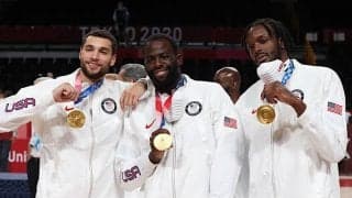 五輪4連覇を達成したアメリカのグリーン「とても特別なグループ」