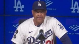 【MLB】大谷翔平を「歩かせることも」　ド軍監督、大ピンチで異例の満塁策を考えていた