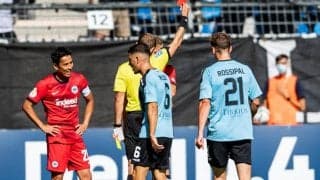 フランクフルトが3部相手に敗戦で初戦敗退…鎌田はフル出場、長谷部は後半から出場《DFBポカール》