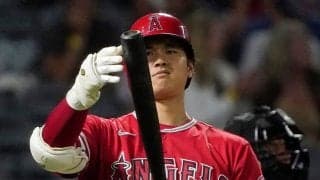 【MLB】大谷翔平、代打で四球を選ぶ　右翼守備に笑顔、エ軍大敗で勝率5割に逆戻り