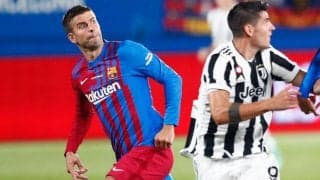 メッシ退団会見後のユベントス戦で快勝、ピケは前を向く「僕たちに自信を与えてくれた」