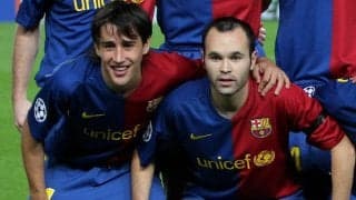 元バルサのFWボージャンがイニエスタと再会？ 1年半契約で神戸入りと現地報道