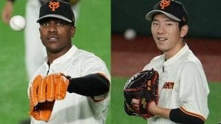「グラブ壊れる」巨人大江が悲鳴、会田Cは転倒…戸郷＆ビエイラの“剛腕キャッチボール”