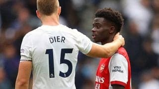 ブカヨ・サカが心温まる対応見せた宿敵スパーズサポーターに感謝!　PSM対戦時に異例の拍手