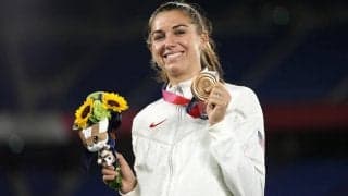 『ママでも金』ならずもアメリカ女子代表FWモーガンが日本への感謝を伝える