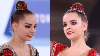 ロシア新体操双子との豪華3ショットをザギトワが公開「あなたたちはいつも勝者よ！」