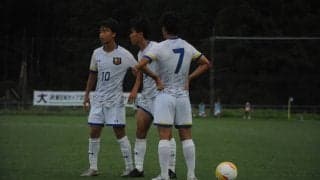【ソッカー（男子）】 橋本の同点弾が飛び出すも、終盤に勝ち越しを許す　第１３節 Vs法大