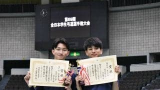 【弓道部男子】坂本が４位、谷澤が７位入賞を果たした！