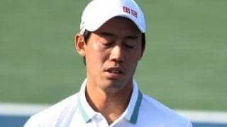  錦織 右肩の負傷で棄権「残念」 