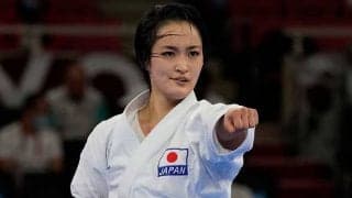 昼とは違う夜の選手村　人気撮影スポットに並ぶ空手日本代表に反響「素敵な画像」